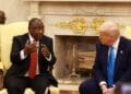 President Cyril Ramaphosa engages with US President Donald Trump during a working visit to the US last year. South Africa has the US's decision to extend the AGOA trade deal that will benefit SA businesses including SMEs. Photo. GCIS