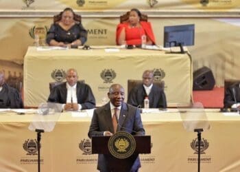 President Cyril Ramaphosa is expected to deliver his State of the Nation Address tonight. Photo. GCIS