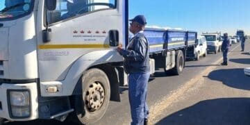 Truck hijacking cases have gone down in Gauteng but businesses still carry high costs as a result of crime. Photo. SAPS.