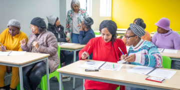 Small business owners receive mentorship and training through a social enterprise programme.