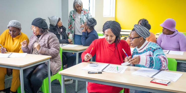 Small business owners receive mentorship and training through a social enterprise programme.