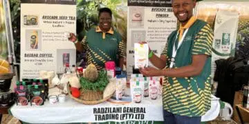 Exhibitors showcase innovative agricultural products at AgriHX 2026 in Polokwane. Photo: LDARD