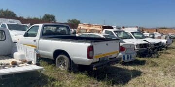 Vehicles lined up for Tshwane’s first-ever online fleet auction, open to all residents and small businesses.
Photo: Dr Nasiphi Moya/ X