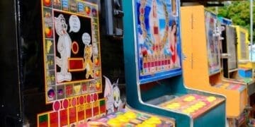 Around 200 illegal gambling machines were destroyed in Limpopo during a compliance enforcement operation. Photo: Facebook