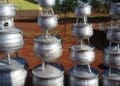 The production and sale of these pots operate through a decentralised network of scrap collectors, backyard manufacturers and street traders. Photo.  Lethabong Aluminium Pots\Facebook