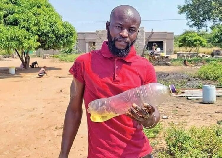 Sibusiso Shabangu, a Mpumalanga waste-to-fuel innovator, says his project is on hold as he completes regulatory compliance requirements.