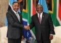 President Cyril Ramaphosa and President Duma Boko during the closing session of the South Africa–Botswana Bi-National Commission in Gaborone, where both countries reaffirmed efforts to boost trade and economic cooperation.
Photo: GovZA