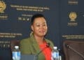 Minister of Small Business Development in South Africa, Stella Tembisa Ndabeni-Abrahams, says only foreign nationals who comply with South Africa’s immigration and business laws should be allowed to operate businesses in the country. Photo. Twitterx
