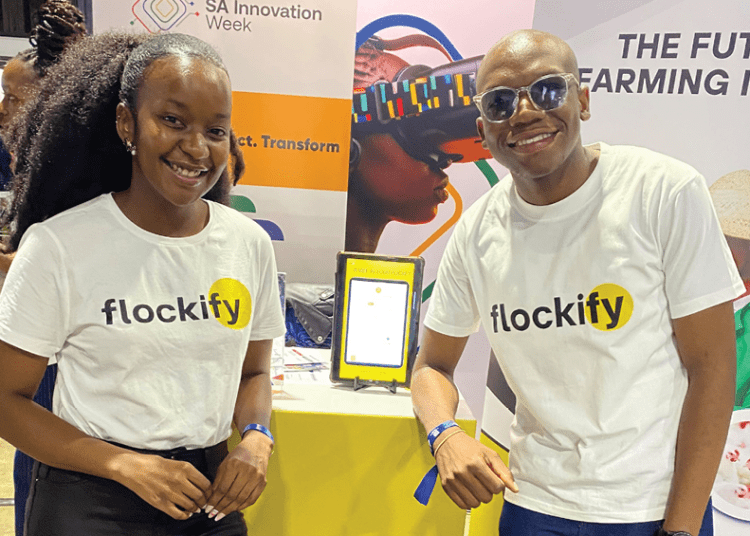 Innovator Tshepiso Malema has designed a digital solution to help farmers.