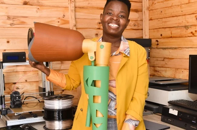 A long wait for care at a hospital gave Sibongile Mongadi an idea for her business. Photo. Supplied