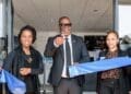 Gauteng MEC for Economic Development Vuyiswa Ramokgopa, Premier Panyaza Lesufi and AIDC Board Chairperson Meloney van Eck officially relaunch the Gauteng Automotive Learning Centre as the Manufacturing Centre of Excellence in Rosslyn.
Photo: AIDC