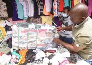 Entrepreneurs are turning second-hand clothing bales into income, with traders targeting busy community locations to reach customers looking for affordable winter wear.
