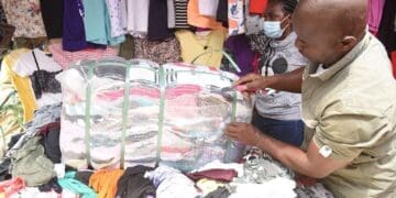 Entrepreneurs are turning second-hand clothing bales into income, with traders targeting busy community locations to reach customers looking for affordable winter wear.
