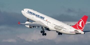 Turkish Airlines will increase its South African services to 20 weekly flights from October 2026. Photo. Turkish Airlines
